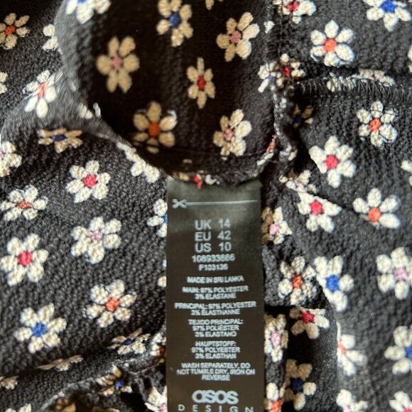 Floral Ruffle Mini Dress - Picture 7 of 7